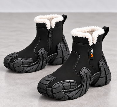 ScandicBoots™ vuorelliset talvisaappaat, musta