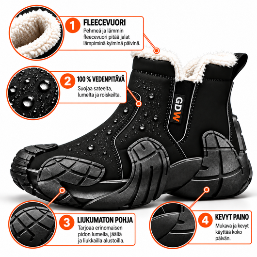 ScandicBoots™ – Vuorellinen talvisaapas