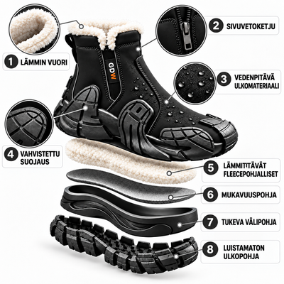 ScandicBoots™ – Vuorellinen talvisaapas